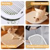 Cat Litter Mat Litter Trapping Mat,19.29"×14.96",Cat Litter Box Mat for