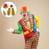 PMELCXD Complete Clown Accessories Set of 4 Includes Rainbow Clown