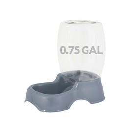 PETMATE Pet Cafe Pet Waterer, 14 GAL, Pearl Lady Pink, Blanco Perlado, 0.75 GAL                                                                       