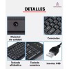 Importeek Teclado Usb Alambrico Slim Computadora Pc Escritorio Laptop