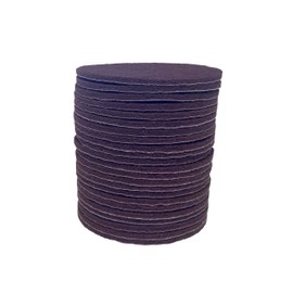 Starcke Premium 6 Inch Non Woven Surface Conditioning Discs - for Dry Sanding Countertops, Auto Body Repair, Marine, Paint, Plastics, Metal and Fiberglass (Maroon, 25 Pack)