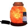Himalayan Salt Aromatherapy Lamp with Lavender Essential Oil