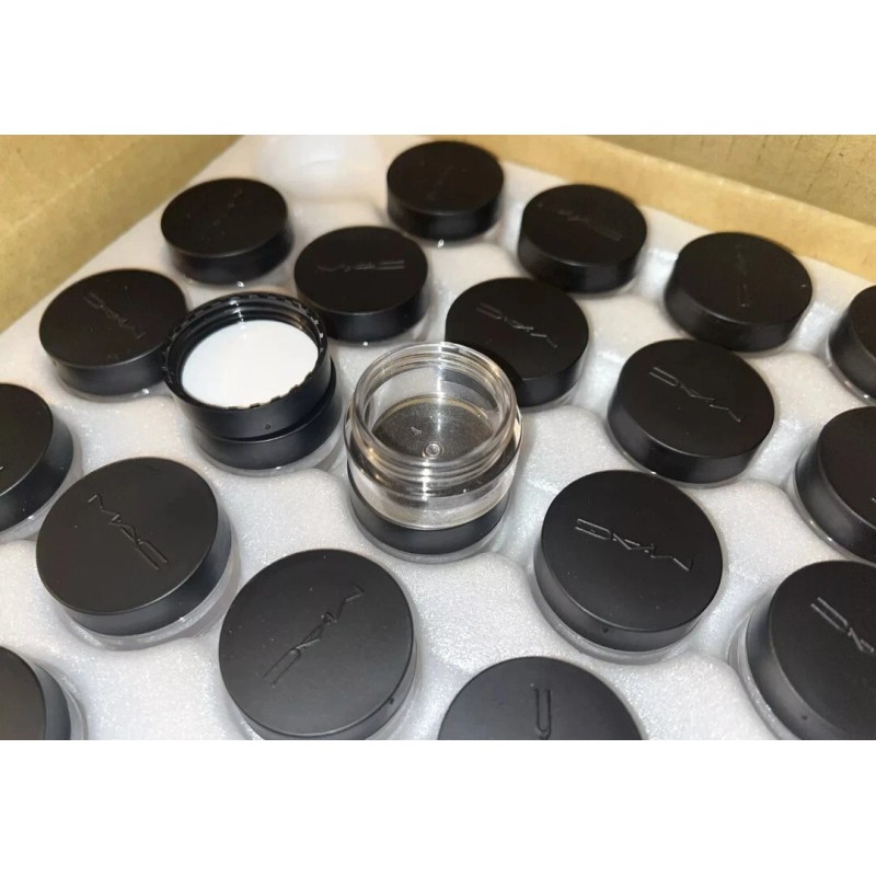 MAC NEW MAC 4ML Plastic Makeup Dramming Jars w/Cap Assembled