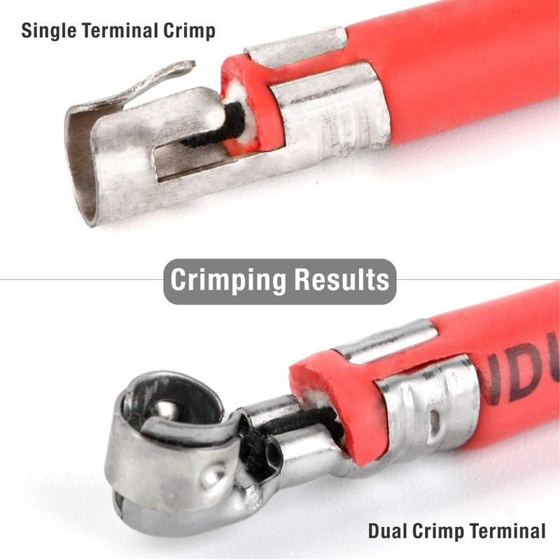 iCrimp Spark Plug Wire Crimper, Ratchet Wire Crimping and Stripping