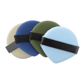 Baluue 8pcs Dual-purpose Makeup Powder Puff Soft Sponges for Dry Wet Application for Foundation Blending and Touch-ups for Home Salon Use Water Glow Colors