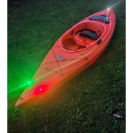 Codys3dOutdoors Navigation LED Lights, Kayak, canoe, Red, Green & White, Waterproof