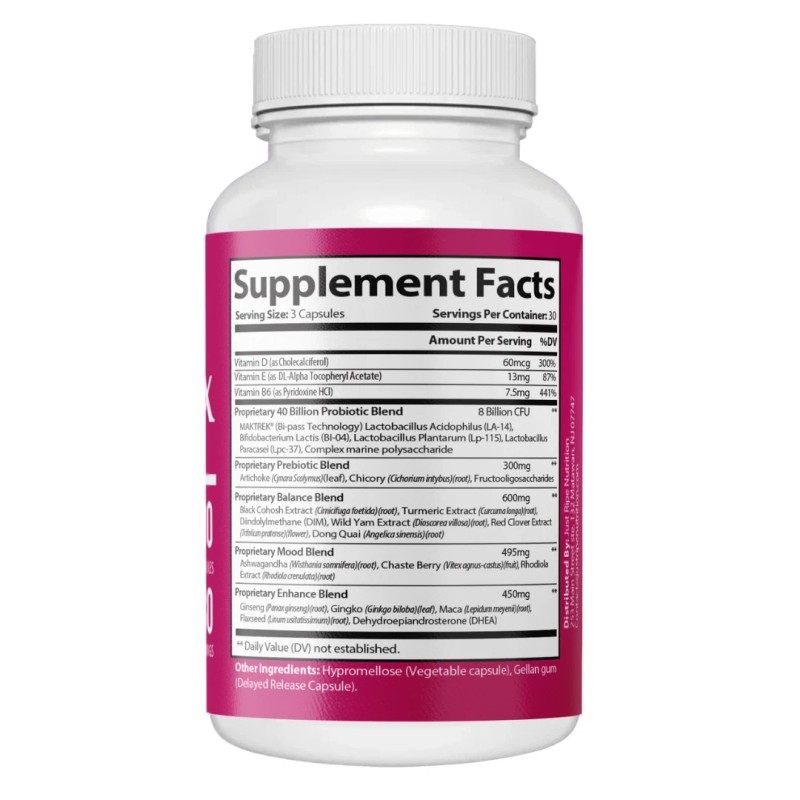 justripenutrition MenoPhix - Hormonal Balance Supplement, Wellness Support - 5