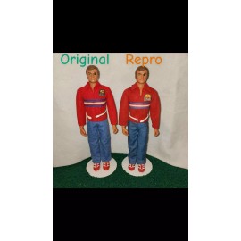 Kenner Replacement Six Million Dollar Man Biosonic Figure SHIRT NO DOLL With Blemishes