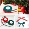 CNMTCCO 2 Rolls 43 Yard Merry Christmas Ribbon Grosgrain Wrapping