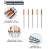 HARSKIYER 1/8" x 1/2" Red Copper Pop Rivets Assortment -