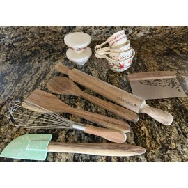 Pioneer Woman The Pioneer Woman 14 Piece Baker’s Set Scraper Rolling Pin Whisk Spoon Spatula
