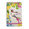 Lola Design - Top Spiral Notepad with Elastic Closure, Hummingbird