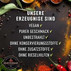 Krautschmaus 120g Leinsamen gemahlen von Krautschmaus, gemahlene Leinsaat, Leinsamenmehl, gemahlene Flachssamen ohne Zusatzstoffe, reich an Ballaststoffen