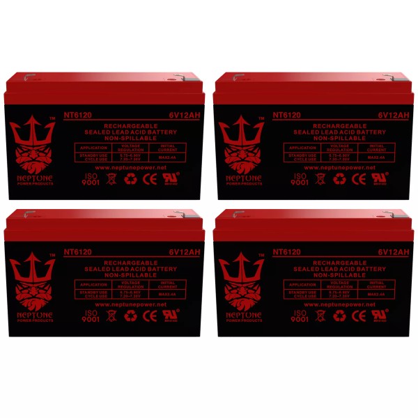 Power-Sonic, Expert Power, UPG, Mighty Max SAFE  400 6V 12Ah SLA