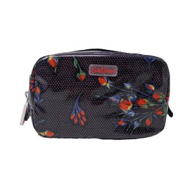 Cath Kidston Darling Midscsale Classic Cosmetic Make Up Case in Navy Oilcloth