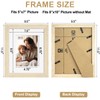 FinalFind 8x10 Picture Frame with Mat for 5x7, Set of