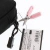 Sunstar S3719740 Stationery Scissors, Portable, Sticky, Mini, Pink