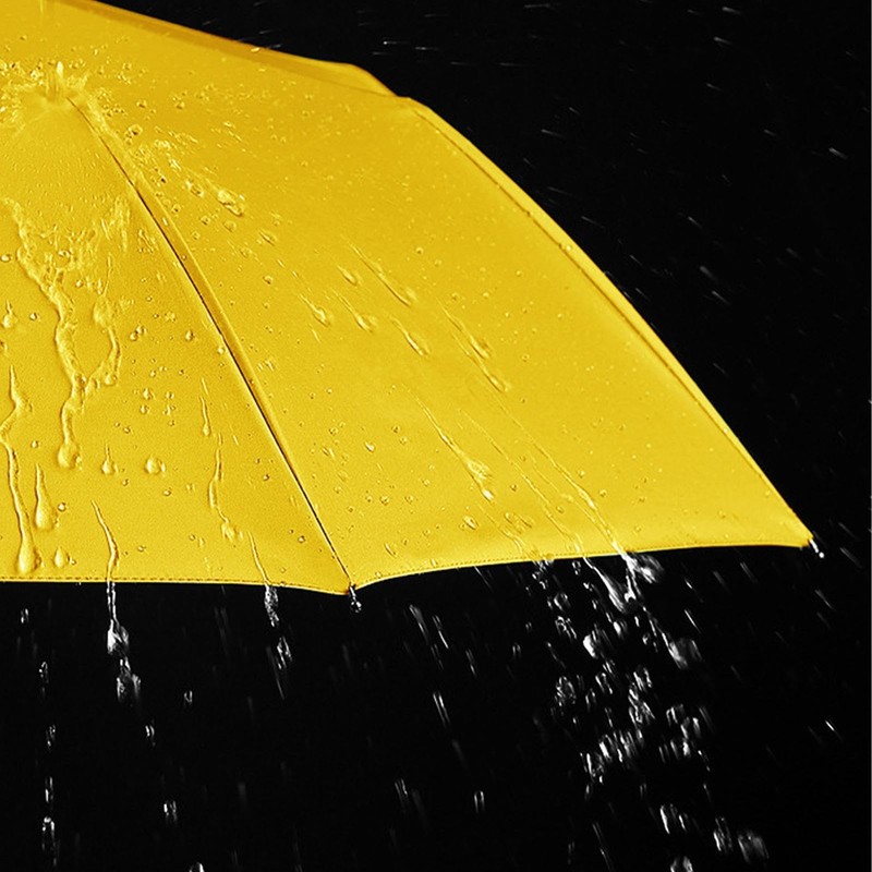 Duck Handle Umbrella - 3-Fold Umbrella,8 Ribs Umbrellas for Rain