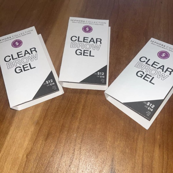 Sephora 3x SEPHORA Clear Eye Brow Gel 2ml Each
