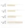 White/Black salon professional barber carbon comb heat-resistant anti-static hair comb