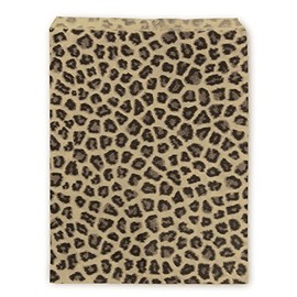 Gift Bags Leopard Print 11"x 8-1/2" (Package of 100)