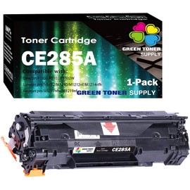 (Single Pack) Compatible for HP 285A CE285A 85A Toner Cartridge (HP85A, Pack of 1) Used for HP Laser Jet Pro P1102w P1109w M1212nf M1217nfw Printer, Sold by GTS