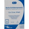 Slotted Compresses 7.5 x 7.5 cm Sterile 12 Pack of