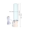 Walfront Antena Omnidireccional 10dBi para 4G LTE/WiFi - con Cable