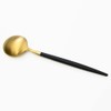 Kuchipol GOA Matte Gold Dessert Spoon