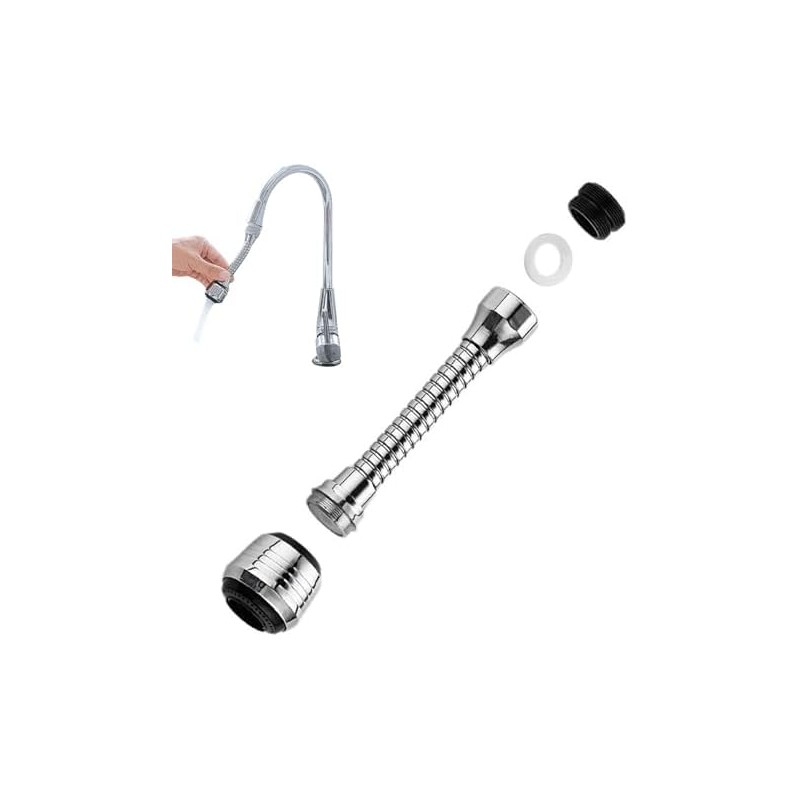 2 Piezas Extensión Para Grifo, Extensor De Rociador De Grifo