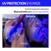 Lunamoon UV Eye Pads for Eyelash Extension, Double 2-in-1 Eyelash