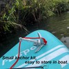 BeGrit Kayak Anchor 1.5 lb Small Boat Anchor Kit Folding