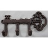 Iron Skeleton Key with Hooks