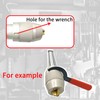 Lzcdelyxiao MT4 Keyless Drill Chuck - Special Titanium Coated Integral