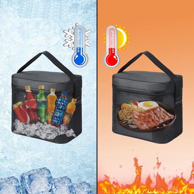Foldable Cool Bag, Picnic Bag, Thermal Bag, Small Insulated Bag,