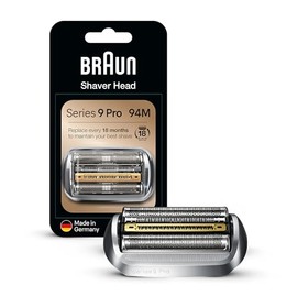 Braun Cabezal de afeitadora 94M, Plateado