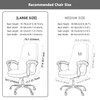 Melaluxe Office Chair Cover - Universal Stretch Desk Chair Cover,