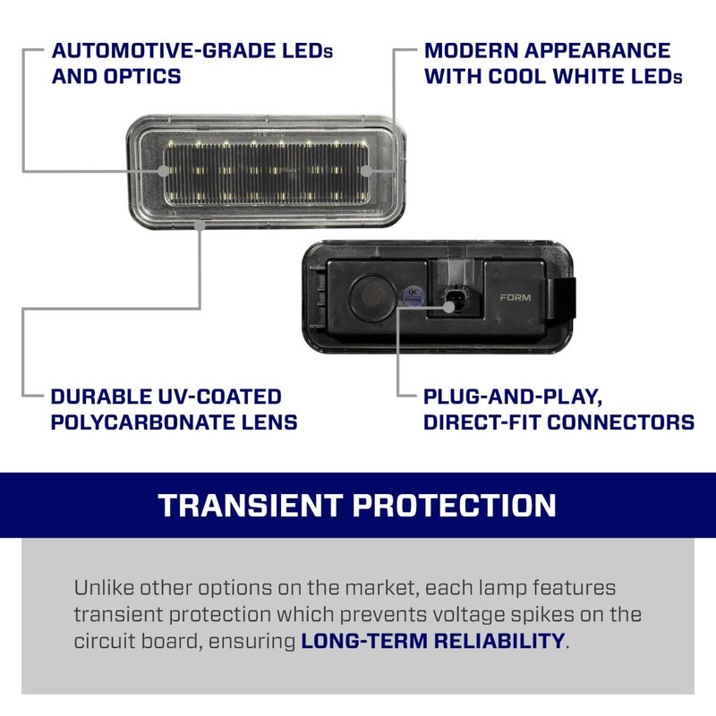Form Lighting LED Bed Lights compatible with Toyota Tacoma 2020-2023