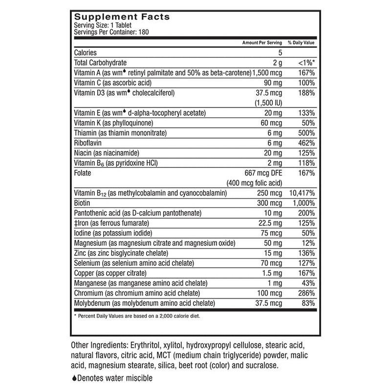 Celebrate Vitamins Multi-Complete Chewables, 45mg Iron – Daily Bariatric Multivitamin