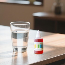 pH Water Test Drops - pH Reagent Drops for Pool 50ml | Swimming Pool Testing Solution, Drinking Water Analysis Agent for Aquarium