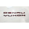 GMC 2pcs GMC 2021-2023 Yukon Yukon XL Black Red Rear
