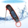 Digital Meat Thermometer, Waterproof Kitchen Thermometer with Backlight and Hold,