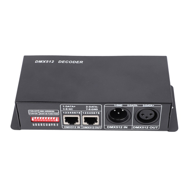 3 Channels DMX 512 Decoder Iron PCB RGB LED Controller