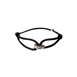 Lucoro - Elegant Fabric Bracelet with 925 Silver Pendant - Adjustable, Stylish & Comfortable - Perfect Accessory for Men and Women, Silver Fabric Silver, No Gemstone