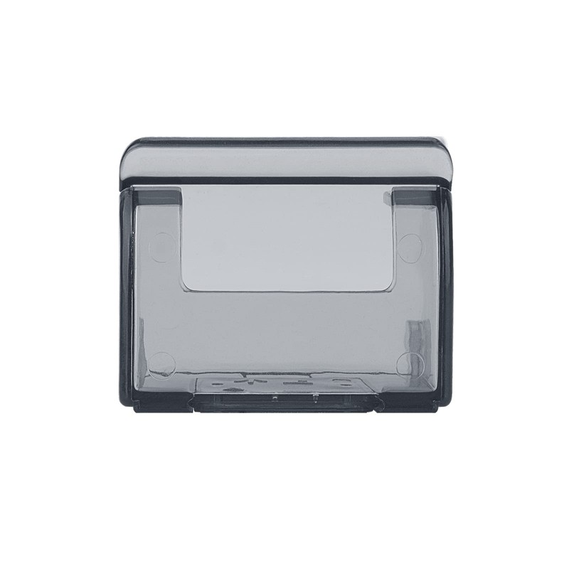 LUEXBOX 2 Pcs Plastic Razor Holders with Cover for Shower