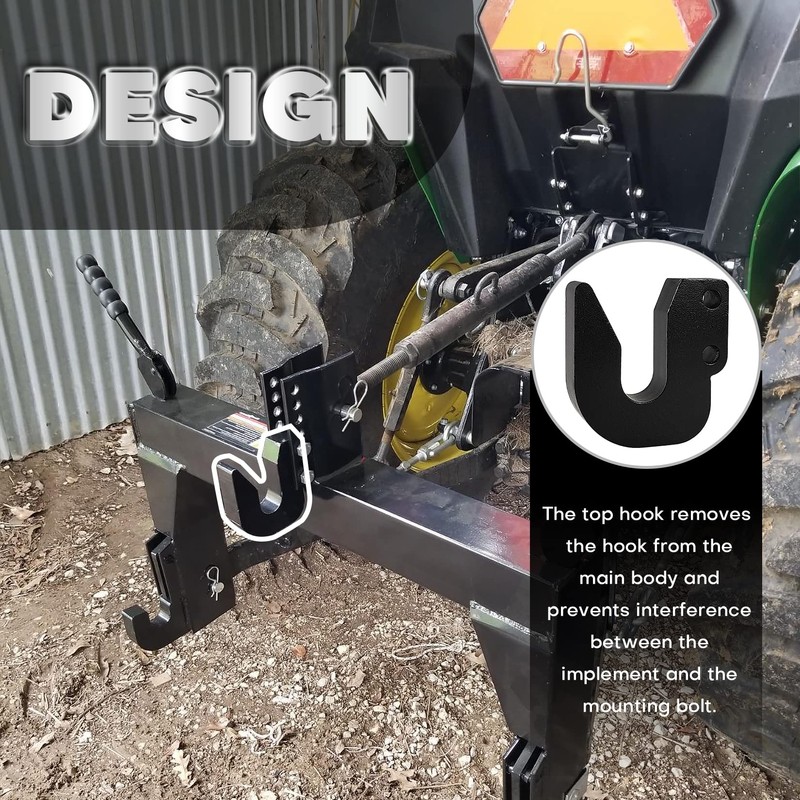 VONLX Quick Hitch Top Hook Cat 1 Fit for Harbor