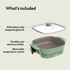 Bella Make and Take Electric Skillet, Seaglass