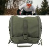 Camping Helmet Bag Canvas Scratch Prevention Adjustable Helmet Storage Bag