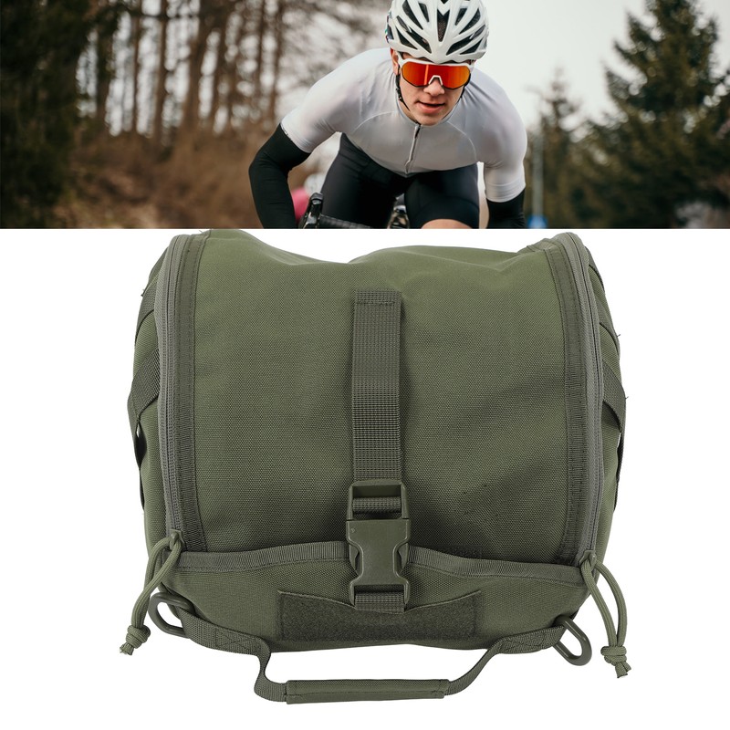 Camping Helmet Bag Canvas Scratch Prevention Adjustable Helmet Storage Bag