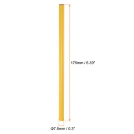 HARFINGTON 20pcs Sewing Marking Pencil Water Soluble Fabric Pencil Tailors Chalk Wipe Quilting Pencils Sewing Washable Marking Pencil for Dressmakers Sewing DIY Crafts, Yellow